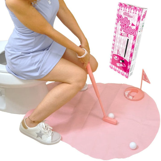 Potty Putter Toilet Time Golf Game - Fairly Odd Novelties